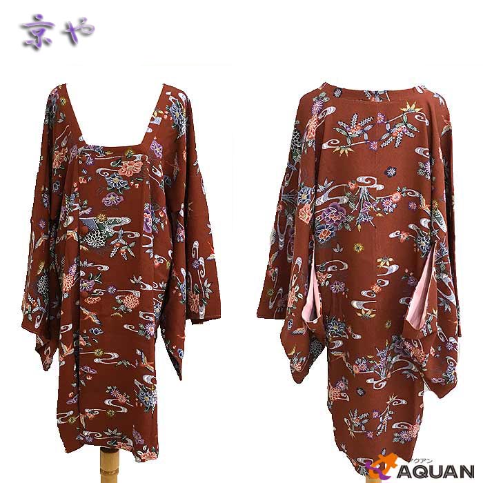 楽天市場】【Prices down4】丹後ちりめん 和装コート 千代田衿「利休鼠