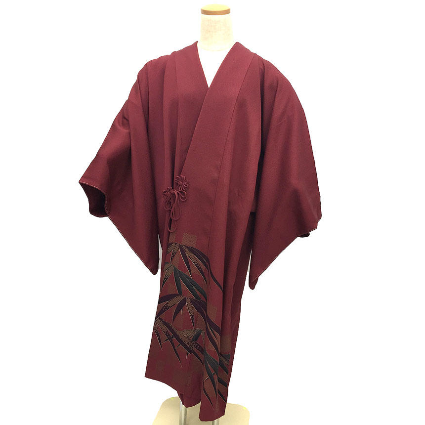 楽天市場】京やM407 正絹 和装コート ロング丈 着物コート 道中着