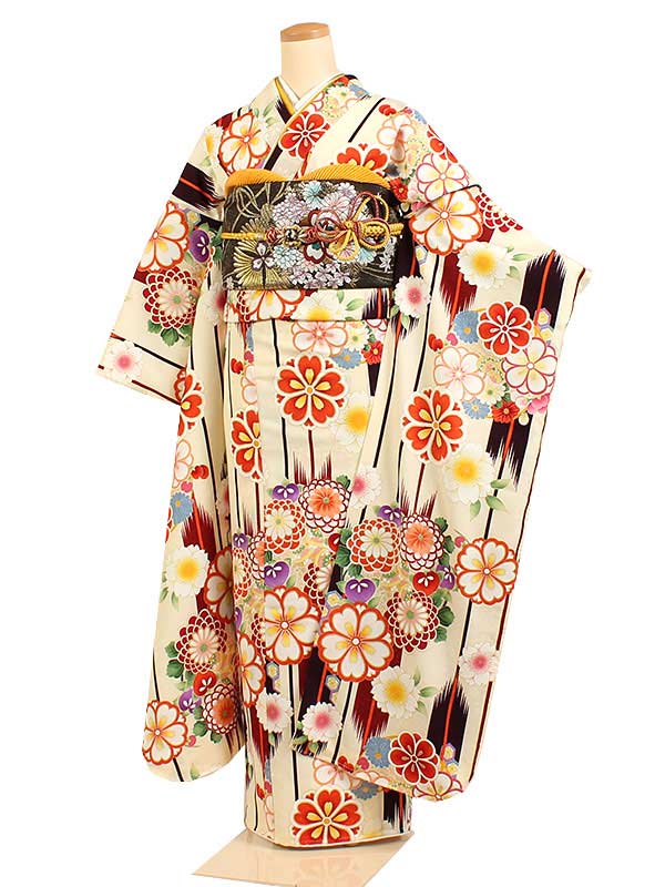 レンタル 成人式振袖レンタル クリーム地 桜に矢絣 小紋柄 成人式振袖 振袖レンタルフルセット 振袖 レンタル 振袖フルセット ふりそで レンタル 振袖 振り袖 Furisode 成人式レンタル 成人式着物レンタル 貸衣装 華やか 古典 往復送料無料 F319s Jivaliving Com