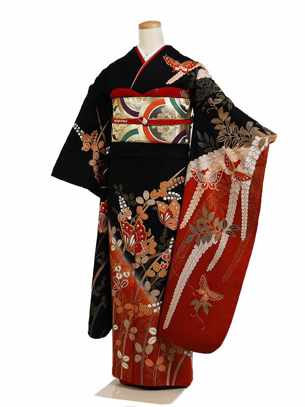 楽天市場】【レンタル】【成人式振袖レンタル・赤緑系】振袖｜新品足袋