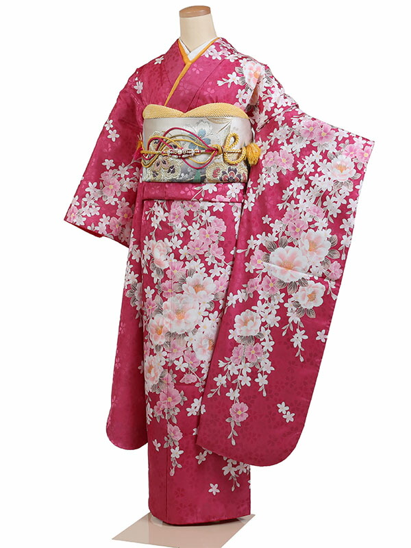 楽天市場】【レンタル】【成人式振袖・ 紫系 雪輪/桜四季花】成人式