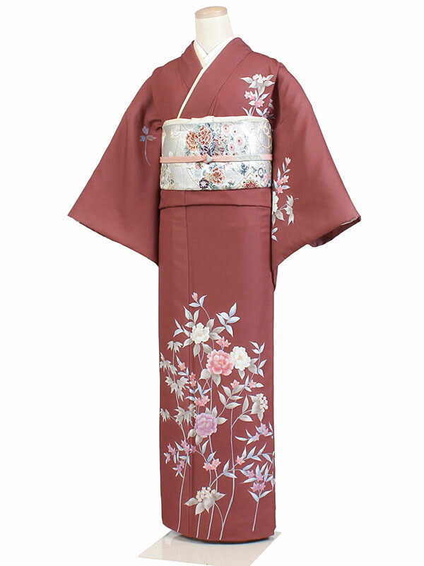 楽天市場】【レンタル】【訪問着 ワインレッド系】訪問着レンタル 訪問