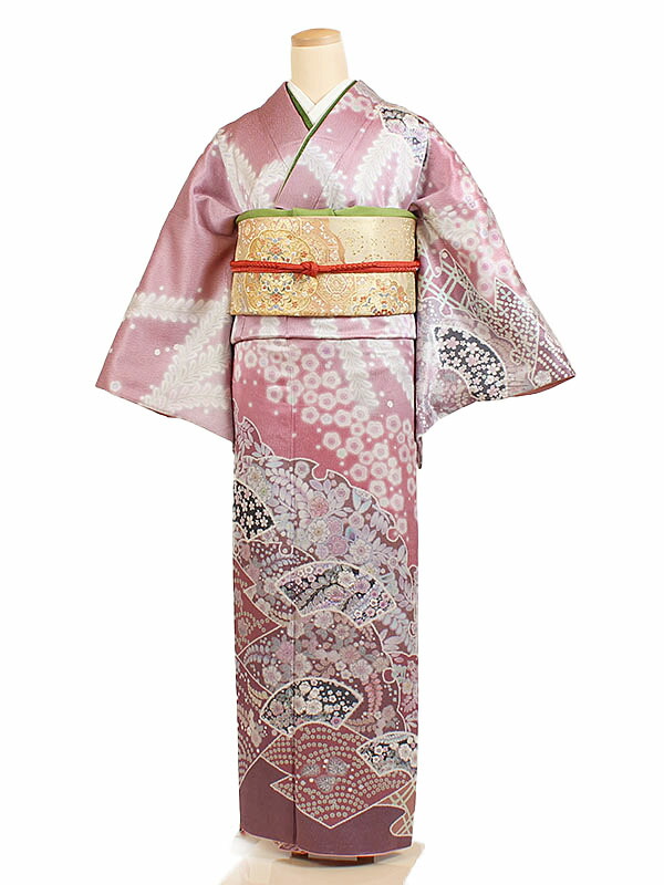 楽天市場】【レンタル】【訪問着 薄紫】正絹訪問着レンタル 訪問着