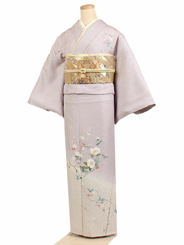 【賃貸】【短い訪問着 薄紫系くすみ くすみ色合い 四季顕花植物】短い訪問着賃貸 フルセット はいり込む式 卒式 お宮参り 七五三 御っ母さん おっ母さん 母ちゃん 短い訪問着書き割り 賃貸短い訪問着 御召しもの賃貸 貸御召しもの 御芽出度 交歓会 寄り合い 結納 茶の葉会 坦々たる 往復貨物輸送無料 パープル  h395