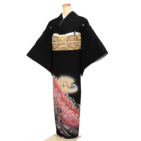 【レンタル】【単衣黒留袖】単衣留袖｜黒留袖｜着物｜レンタル｜結婚式｜披露宴｜貸衣装｜貸衣裳｜フルセット｜女性和服｜和服｜母親｜祖母｜親族｜チャペル｜安い｜往復送料無料