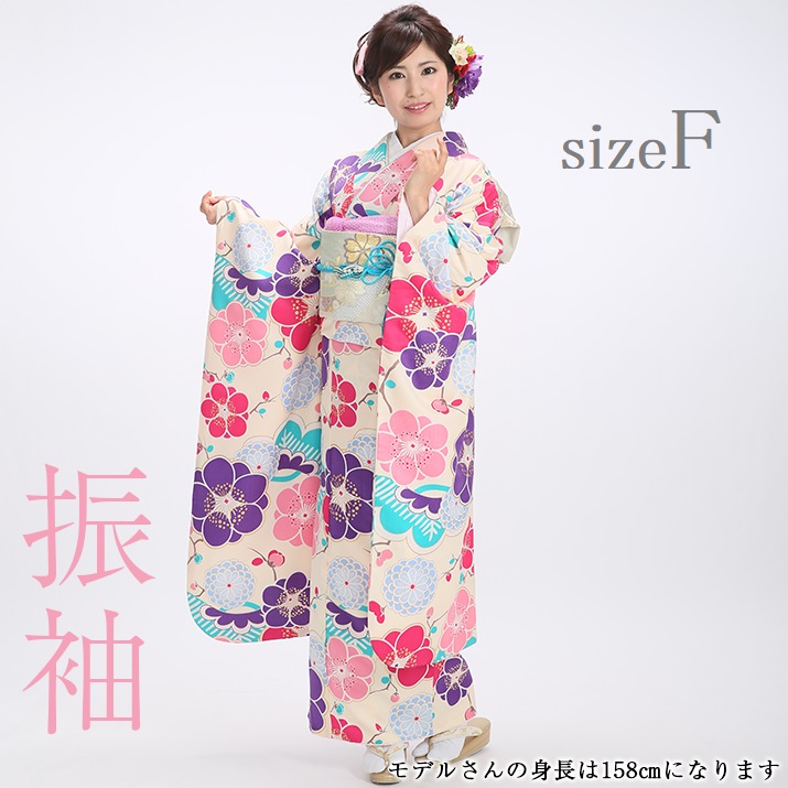 楽天市場】【レンタル】振袖レンタル19点フルセット【LLサイズ