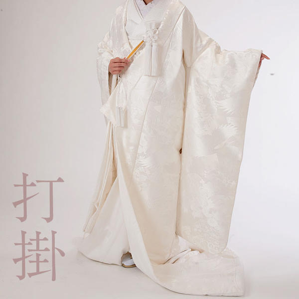 【レンタル】白打掛レンタル18点フルセット【花つづみ鶴】着物レンタル 足袋プレゼント 打掛 女性和服 花嫁衣裳 和装 前撮り 結婚式 神社 新婦 往復送料無料