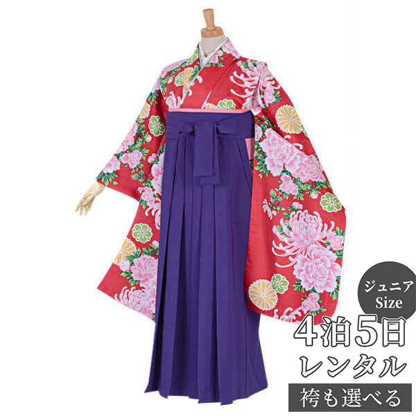 てなグッズや レンタル 袴 レンタル 小学生 ジュニア 女の子 Ag128 赤 菊牡丹 A140 卒業式 袴 レンタル ジュニア 十三参り 小学生 女 ガールズ 卒服 レンタル 袴 フルセット 貸衣装 子供用 Ag128 Jukeboxdiner Com
