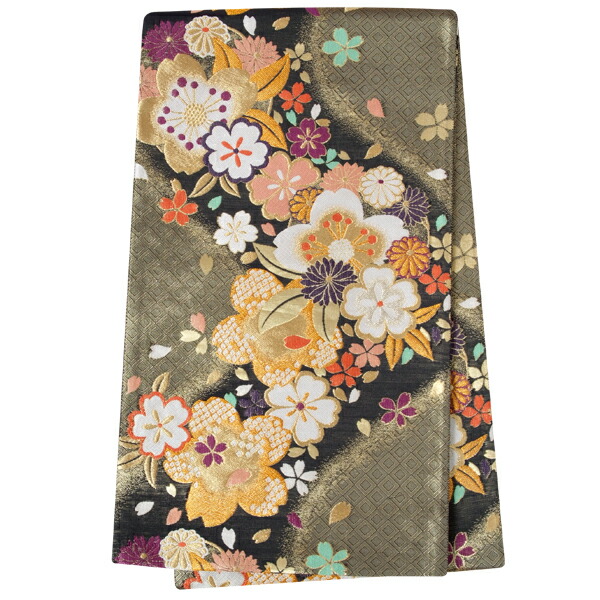 帯 21年ファッション福袋 婚礼 ママ振り 帯 振袖 正絹 ゴールド系 振袖用帯 帯単品レンタル B8 レンタル 単品 レンタル 帯 2 11月利用は円 貸衣装 姉フリ ママ振 ママフリ 帯のみ 振袖リメイク 卒業式 結婚式 Prei Catolica Edu Sv