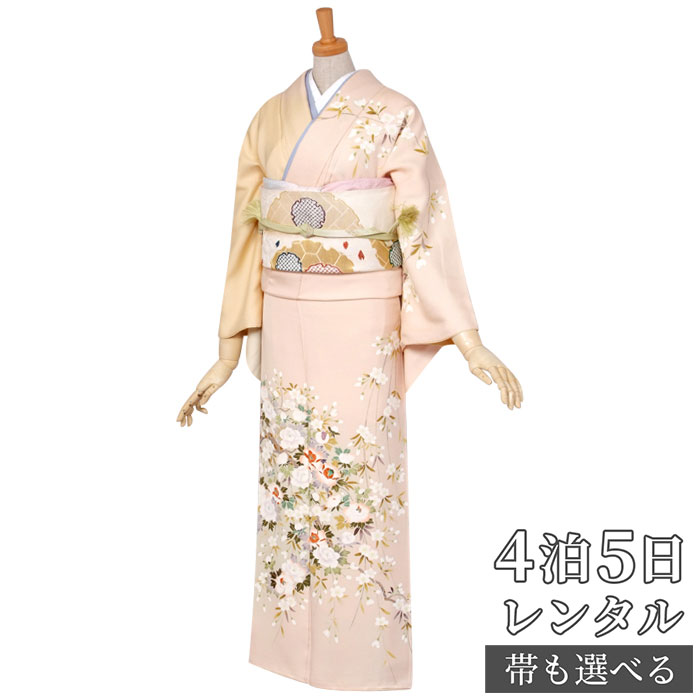 専用です☆薄ピンクにミントグリーンの着物 楽天市場】訪問着 レンタル 着物レンタル レンタル着物 着物 訪問着