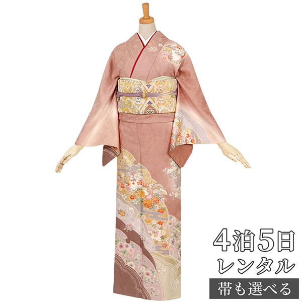 レンタル 訪問着 着物レディースファッション 訪問着 ピンク 雪輪重ね桜と菊花 和服 レンタル着物 結婚式 着物レンタル 入学式 着物 七五三 753 卒業式 お宮参り 身長 155 159cm 標準サイズ 訪問着 レンタル 着物レンタル レンタル着物 着物 訪問着レンタル H243