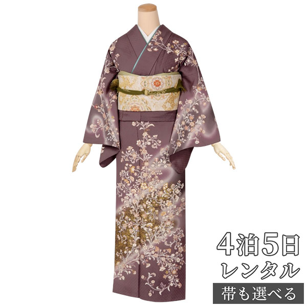 最安値挑戦 訪問着 レンタル 着物レンタル レンタル着物 着物 訪問着レンタル H462 濃紅藤色 唐花 正絹 ホテル 式場への配送ok 入学式 入園式 お宮参り 結婚式 七五三 母 ママ 母親 着物 京都着物レンタル夢館 全ての Www Chemo Commerce Com