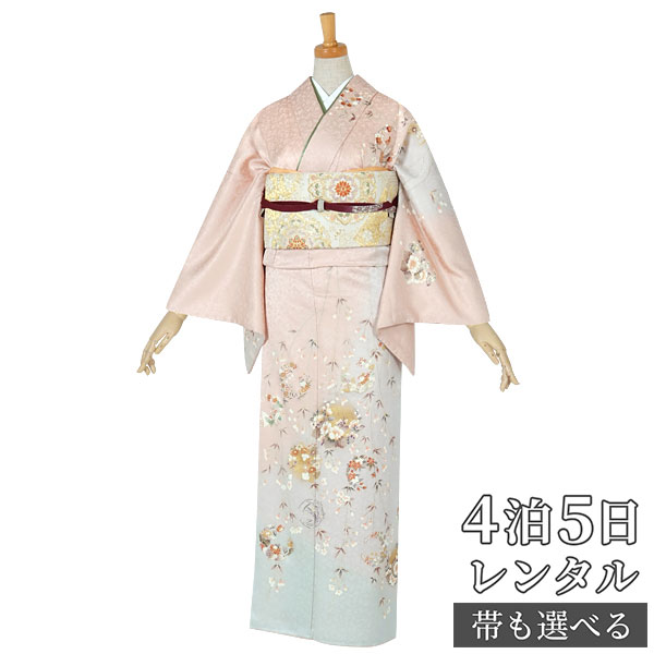 楽天市場】訪問着 レンタル 着物レンタル レンタル着物 着物 訪問着