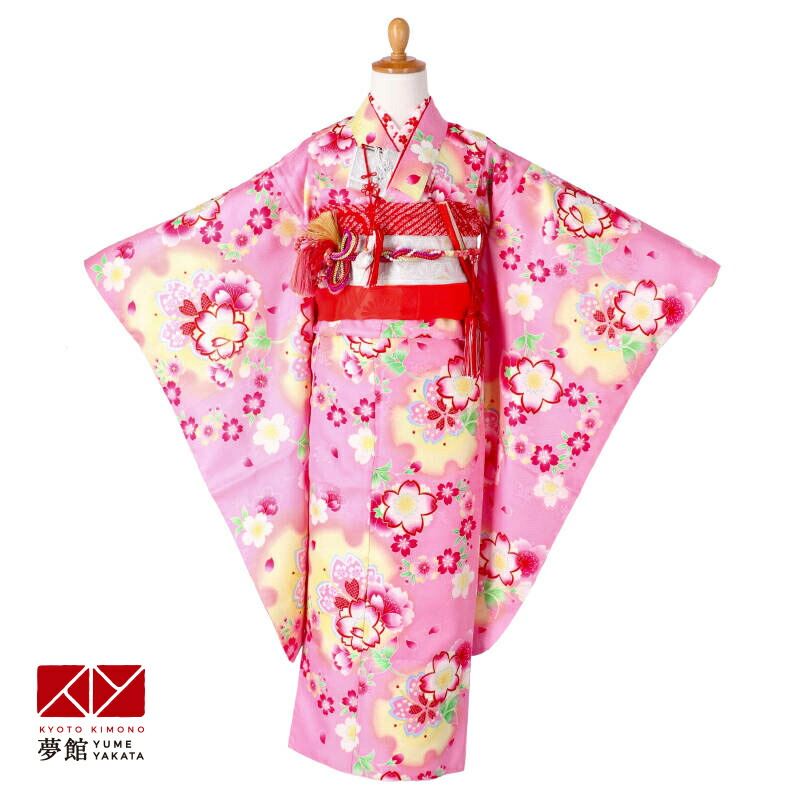 楽天市場】【レンタル】753 七五三 着物 7歳 フルセット 女の子