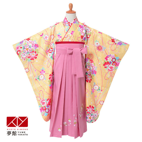 楽天市場】【レンタル】卒園式 袴 女の子 レンタル 水色 桜と菊花