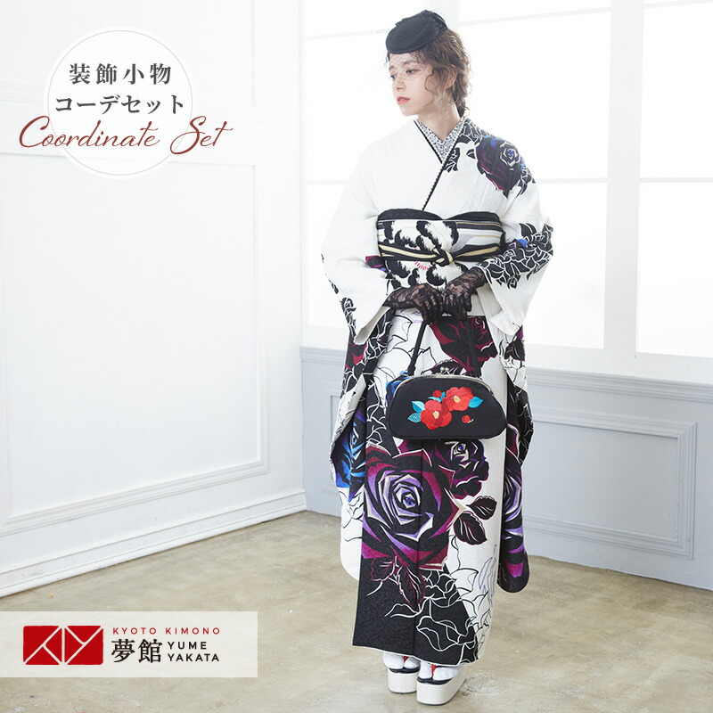 楽天市場】【成人式 振袖 レンタル】RS1898 正絹 黒赤 薔薇フル