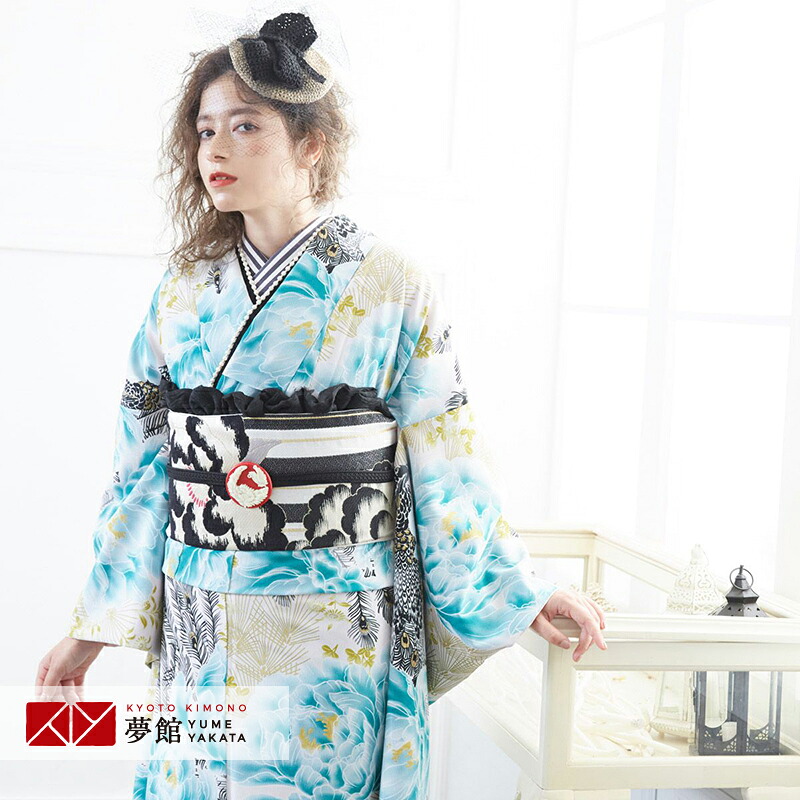 肌触りがいい 往復送料無料 和服 女性 貸衣装 着物レンタル 結納 パーティー 卒業式 親族 披露宴 結婚式 振り袖 振袖セット ふりそで フルセット レンタル 振袖 和風館 松牡丹に孔雀 結納r1250白 結婚式 レンタル 振袖 着物セット