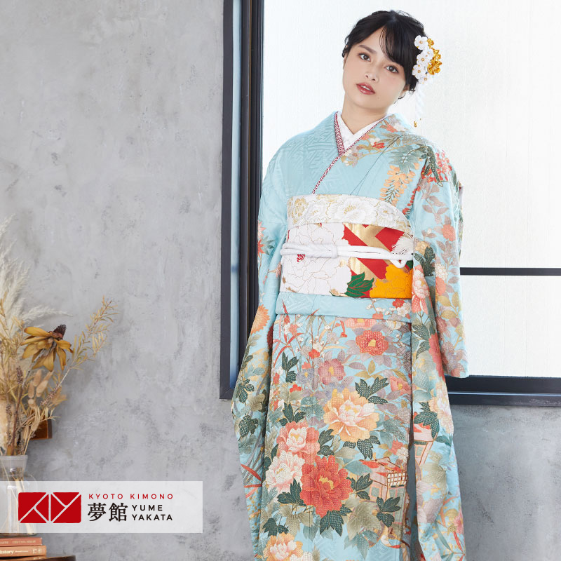 楽天市場】【振袖 レンタル】 結婚式 結納R778 正絹 絞り 水彩