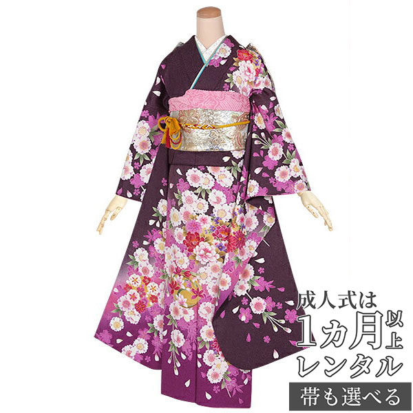 売れ筋商品 成人式 セット 袋帯 振袖 正絹 着物 和装 - 振袖