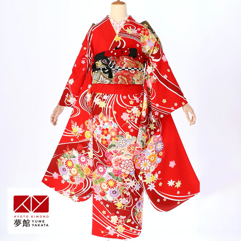 超高品質販売中 振袖 レンタル 結婚式 結納r1507赤 流水に花鴛鴦 振袖 レンタル フルセット ふりそで 振袖セット 振り袖 結婚式 披露宴 親族 卒業式 パーティー 結納 着物レンタル 貸衣装 女性 和服 往復送料無料 格安ショップ Livinginmalta Com