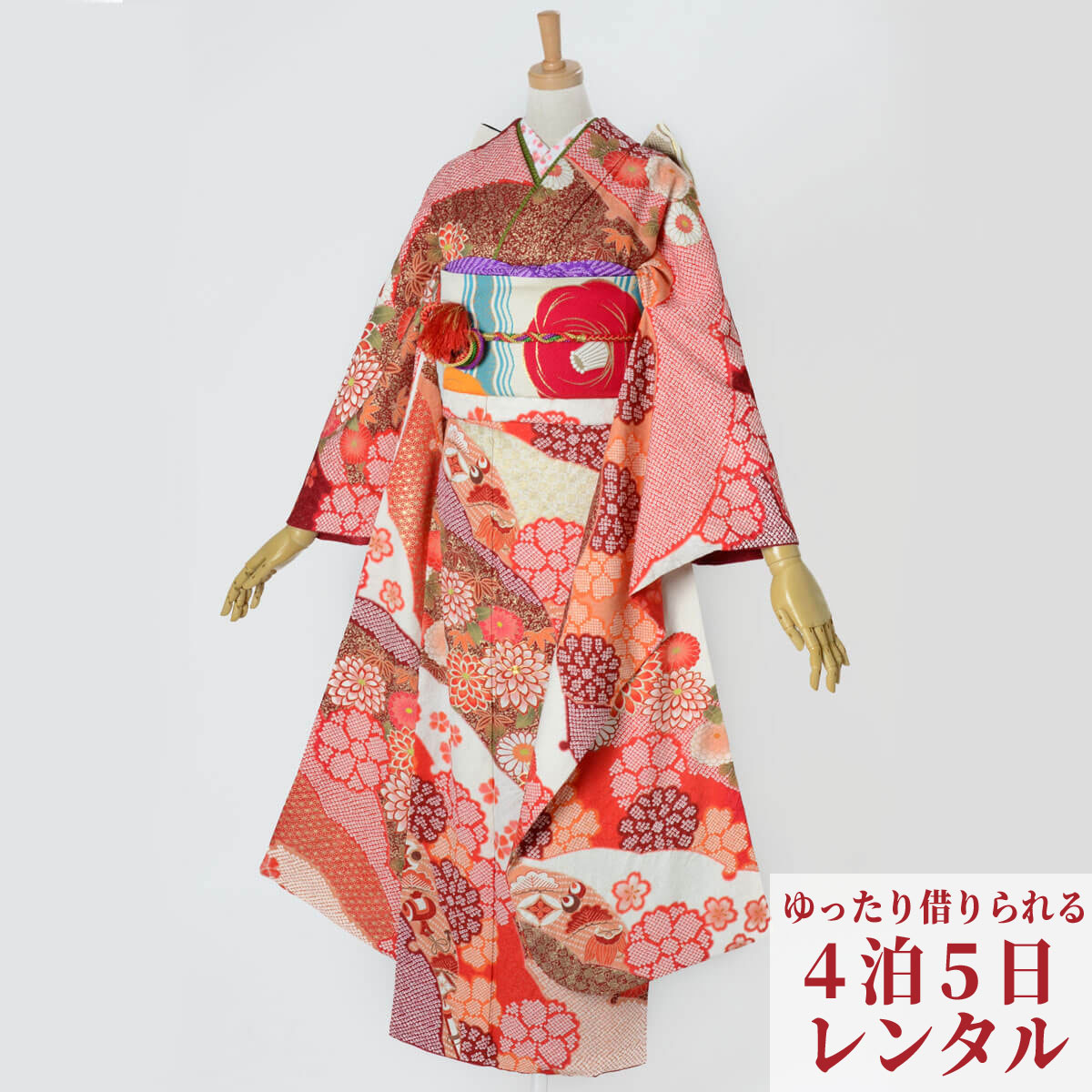 七五三きもの着付け御引き回し