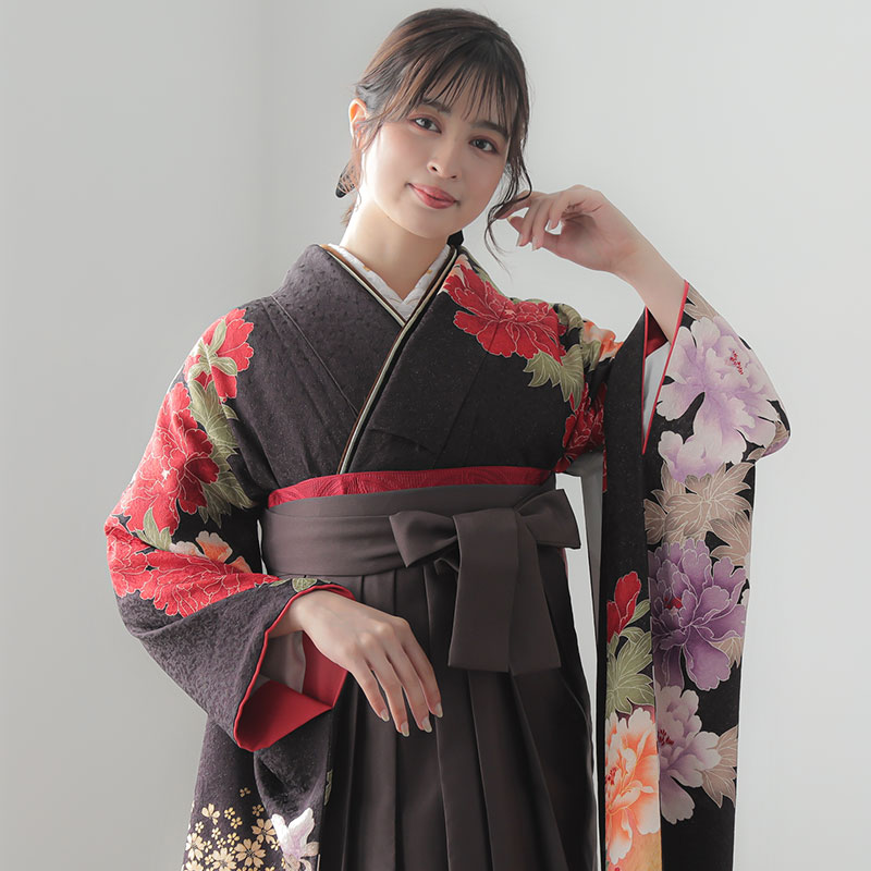 早期お届けキャンペーン]袴 レンタル 卒業式 女 袴セット 振袖＆袴 ...