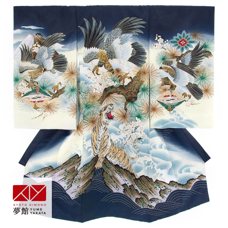 楽天市場】【レンタル】お宮参り 男の子 祝い着 レンタル 夏用 絽 産着