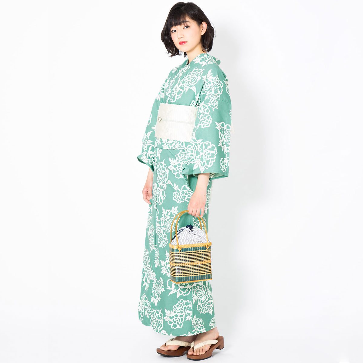 賃貸 浴お召 仕掛ける レンタル レディース 浴衣セット 浴衣 鉢巻き 下駄 着付け小物 きもの聚落 青磁風情 名取草 花火議会 夏祭り 奥さん掛り 浴衣 女性浴衣 ゆかた Daemlu Cl