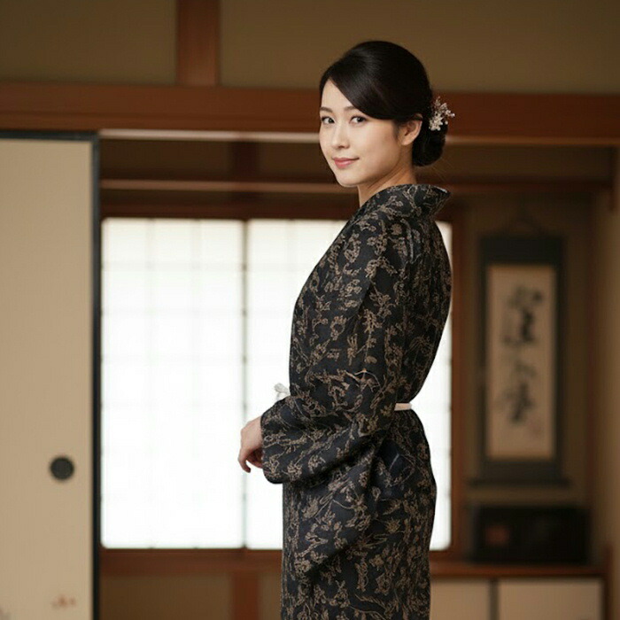 長襦袢 京友禅 パレス地 洒落襦袢 正絹 反物 長襦袢 京友禅 パレス地 洒落襦袢 正絹 反物