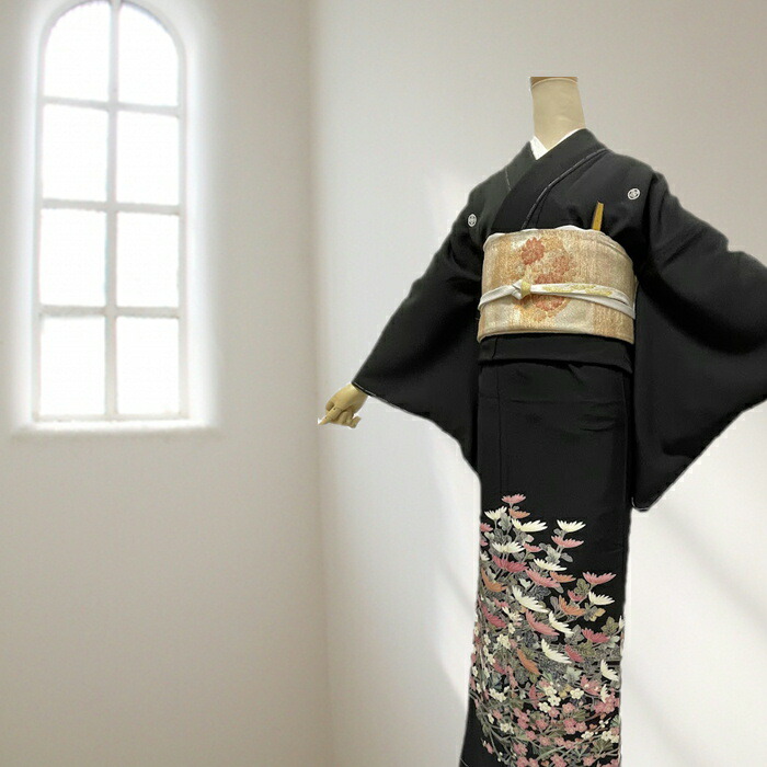 お値下げ上質京友禅一つ紋色留袖グリーン系鳳凰金駒刺繍身幅広め 楽天市場】色留袖 仕立て上がり 京友禅色留袖 グリーン系 金彩