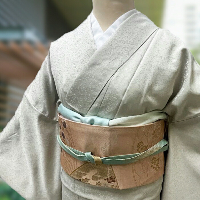 ◎激安品　新品未仕立品　おぼろ染め　正絹高級訪問着【6043】