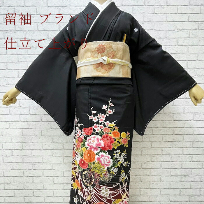 楽天市場】【黒留袖】H.L 留袖着物【単品】菊【4】「五三桐