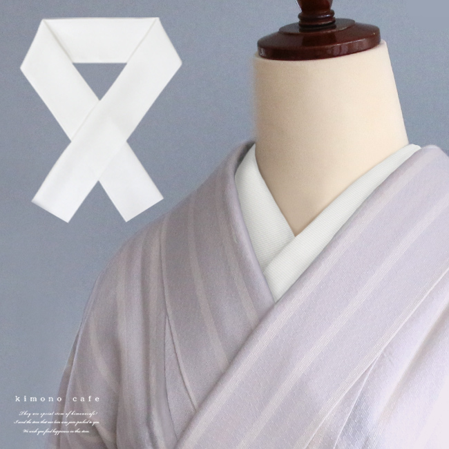 楽天市場】【ロングセラー商品】半衿 正絹 白 正絹半衿 絹100