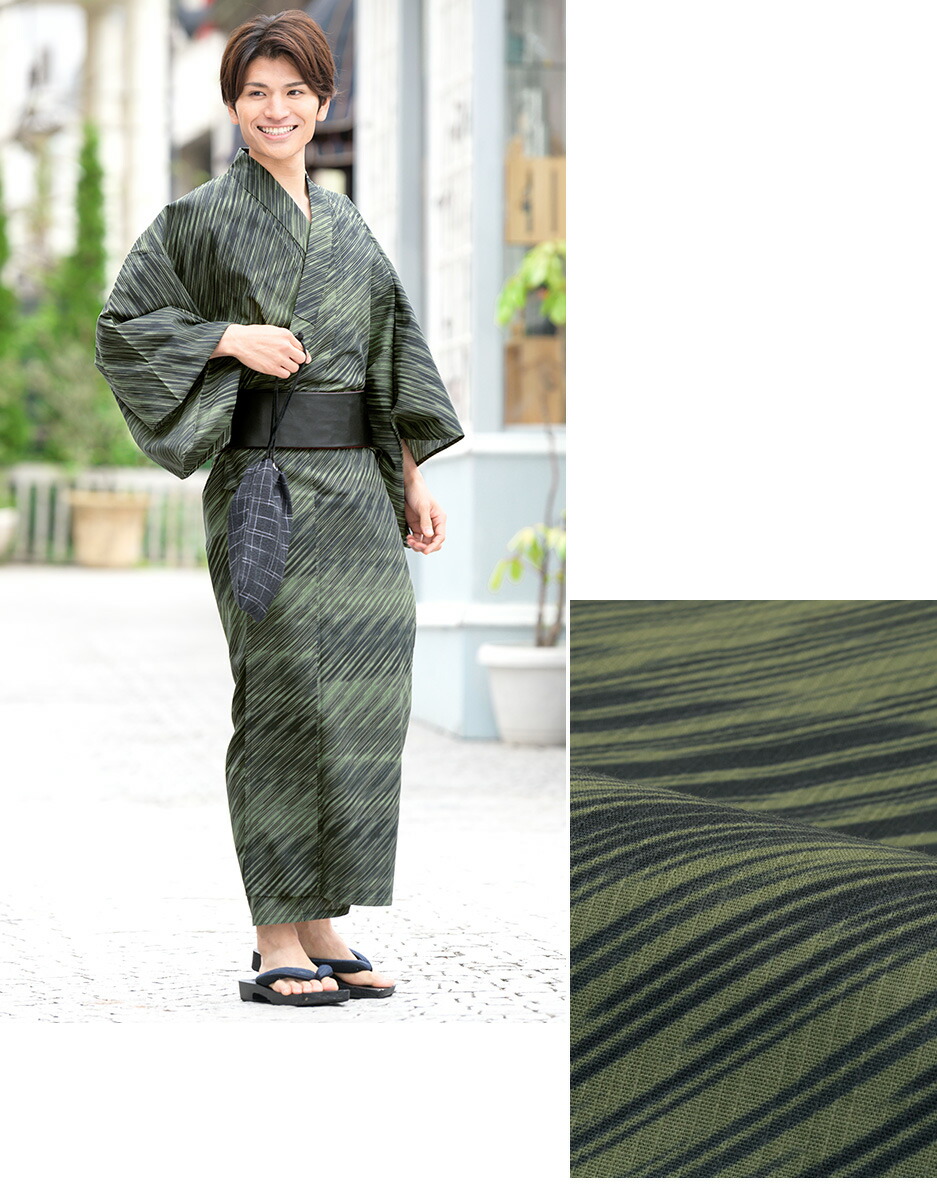 作曲家 ファイル 溢れんばかりの 浴衣 メンズ カーキ Obhcblog Org