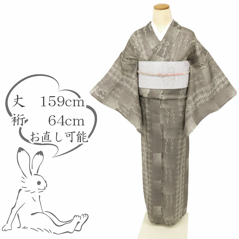 絹芭蕉　夏着物 ☆着物裄68絽紗正絹☆逸品『絹芭蕉』憧れの工芸品『夏芭蕉』