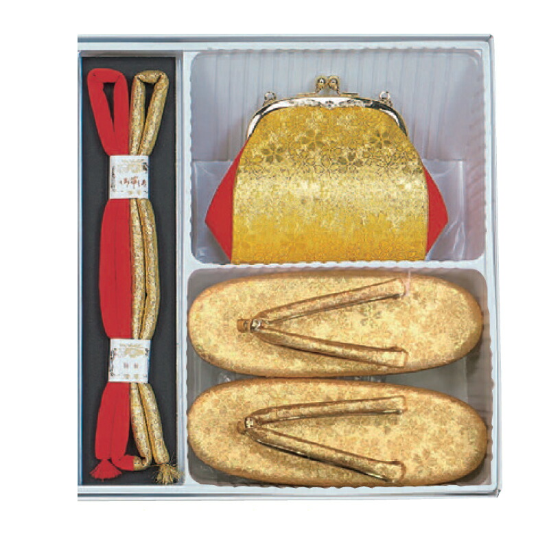 七五三 7歳 女の子 小物セット 草履 バッグ 箱せこセット はこせこ 箱せこ 箱迫 着物 7点セット 金色 ゴールド 赤色 7才用 6才 5才 4才 3才 小物 美やび 7hks 12 Movilesgarcia Com