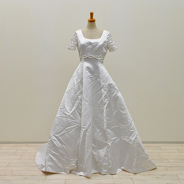 楽天市場 中古 リサイクルドレスウエディングドレス 9号 C1276ドレス ウエディングドレス 発表会 ウエデイングドレス ブライダル 花嫁 結婚式 きものひろば悠