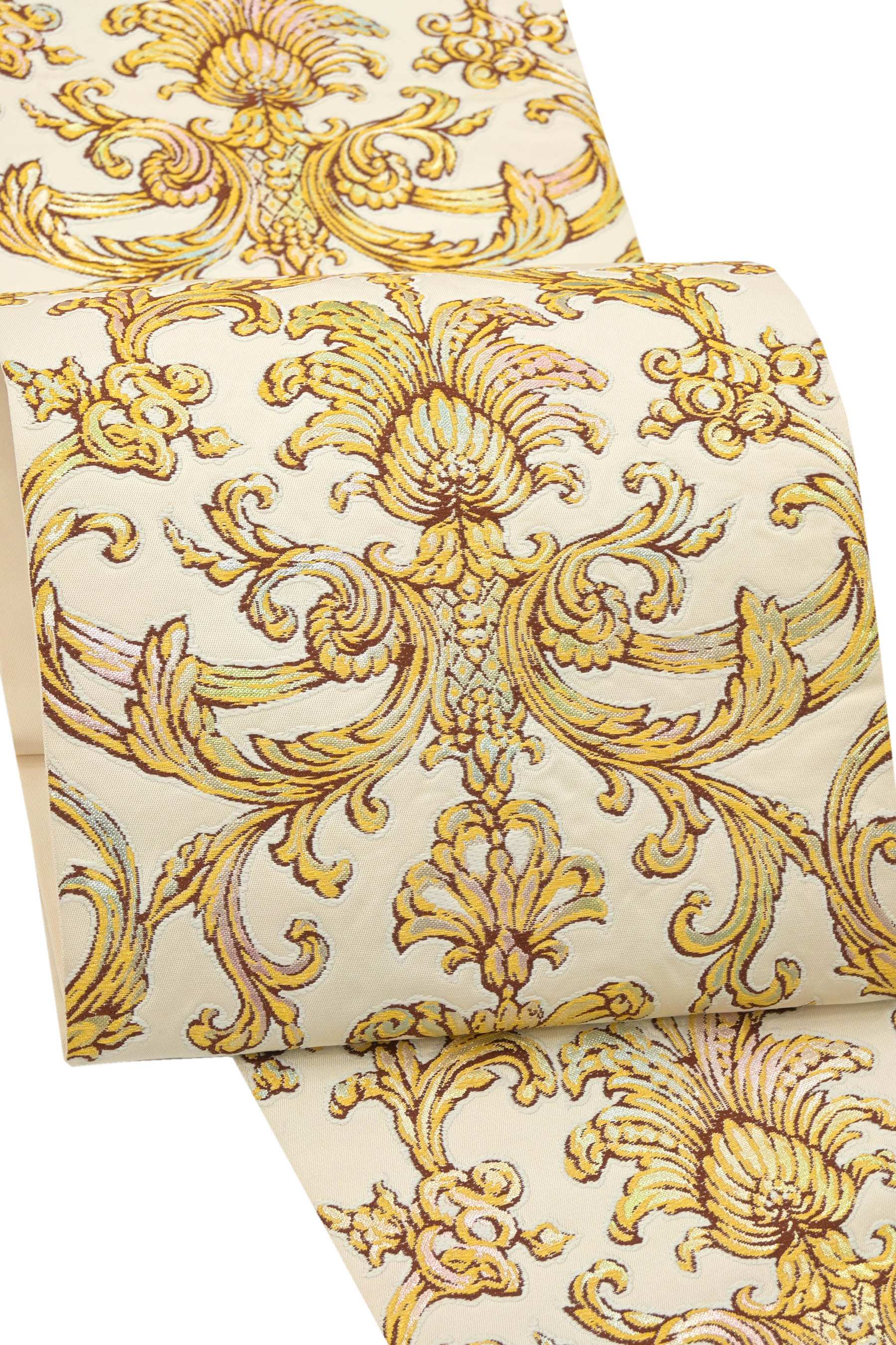 O0664 美品 逸品 ハイブランド 龍村美術織物 謹製　正絹　本袋帯 O0664 美品 逸品 ハイブランド 龍村美術織物 謹製正絹本袋帯