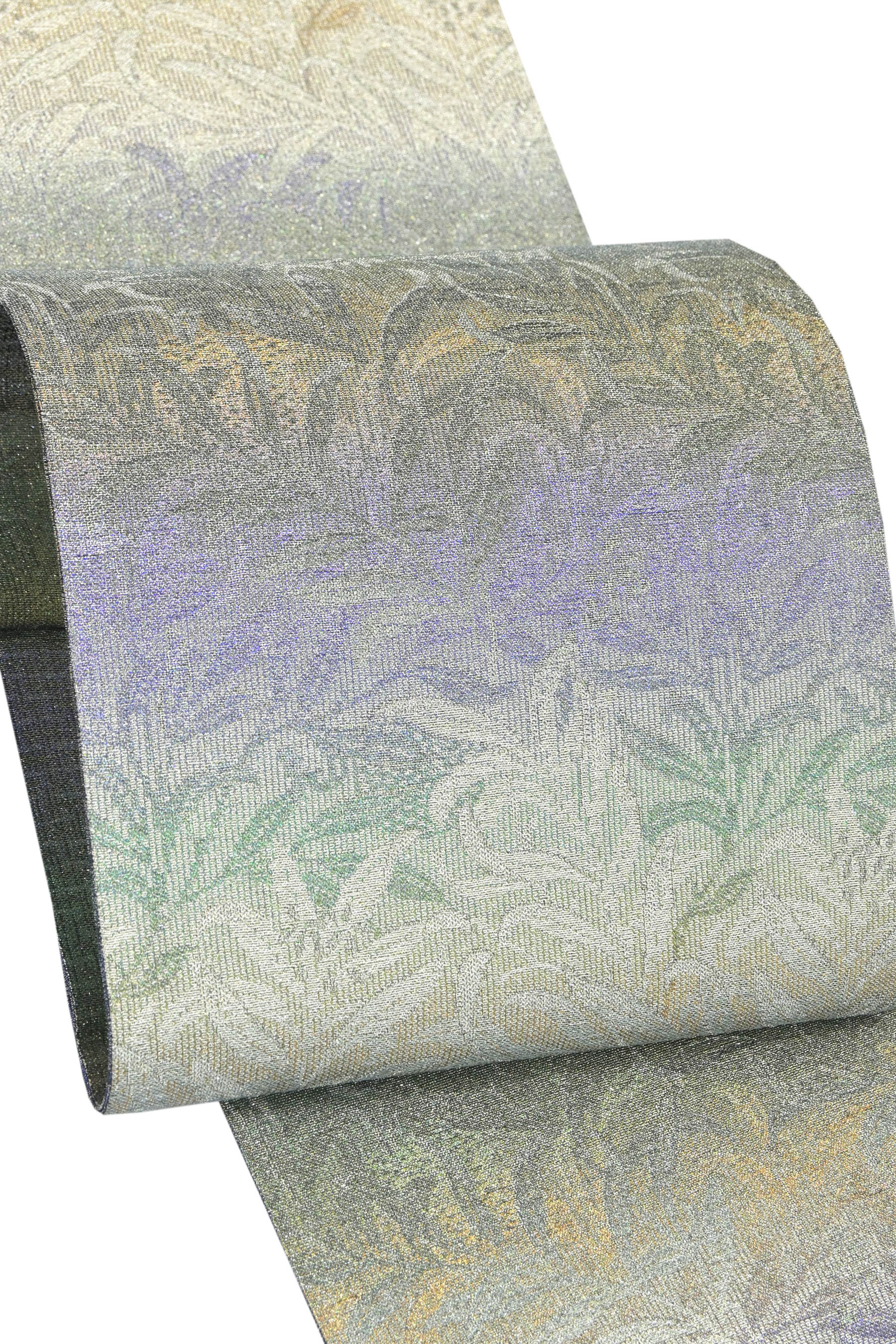 【最終値下げ】311my27◇逸品 ブラック佐波理綴 金糸 袋帯 両面◇未使用品 最終値下げ】311my27◇逸品 ブラック佐波理綴 金糸 袋帯 両面◇未使用品