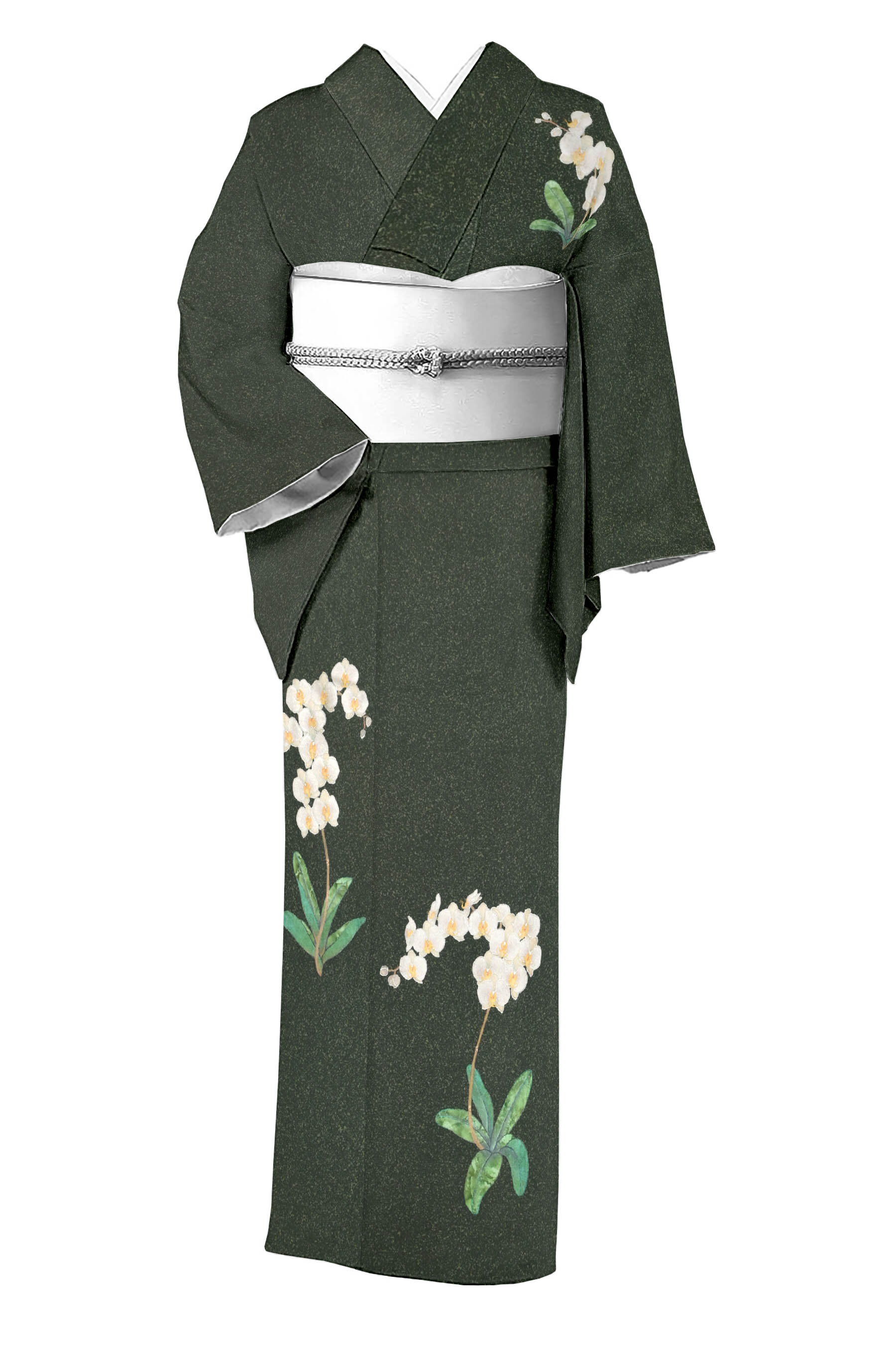 伝統工芸作家十二代藤林徳扇作　「新世紀双鶴」苑寿織 伝統工芸作家十二代藤林徳扇作 「新世紀双鶴」苑寿