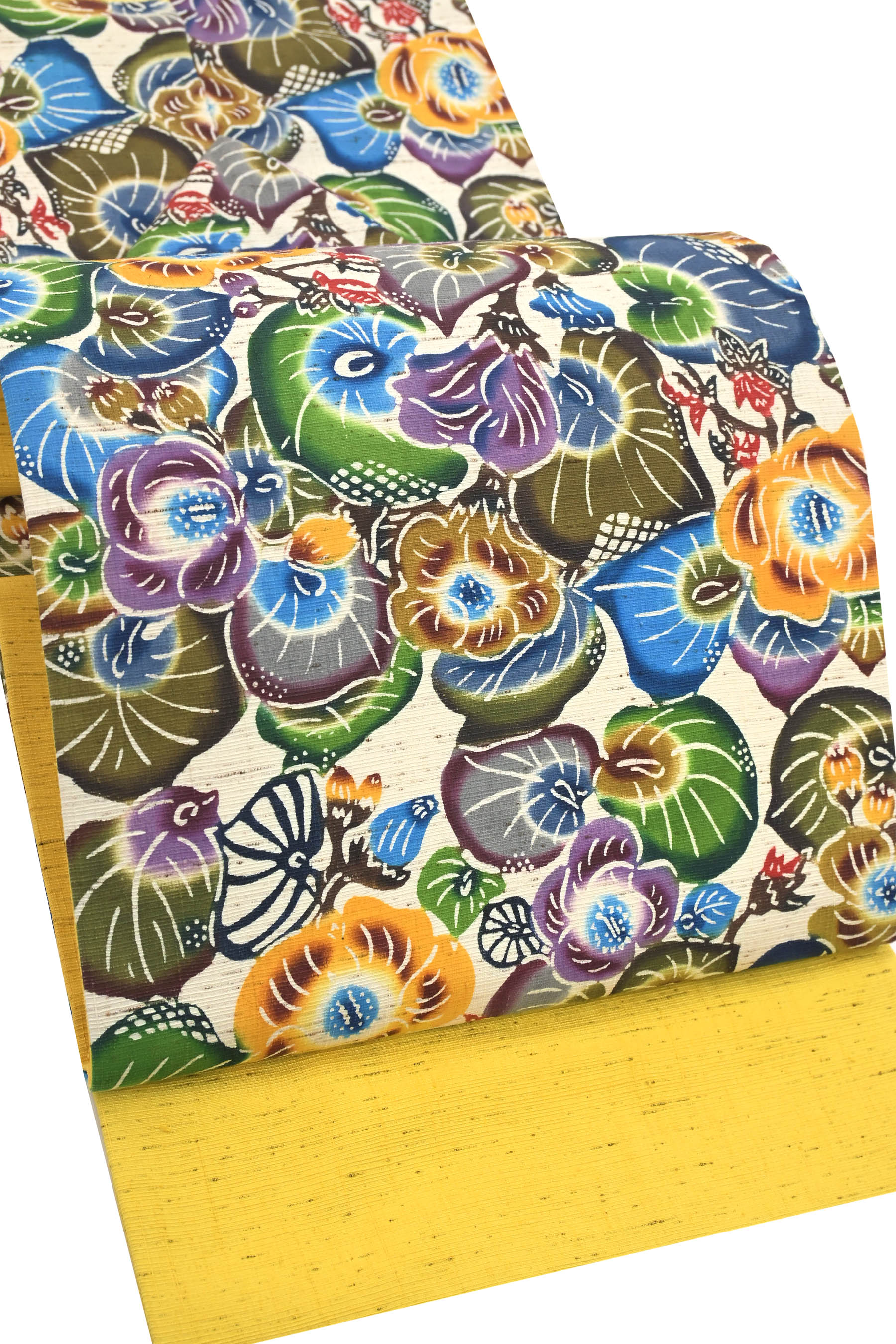 楽天市場】【本場琉球びんがた◇やふそ紅型工房】未仕立て◇名古屋帯地