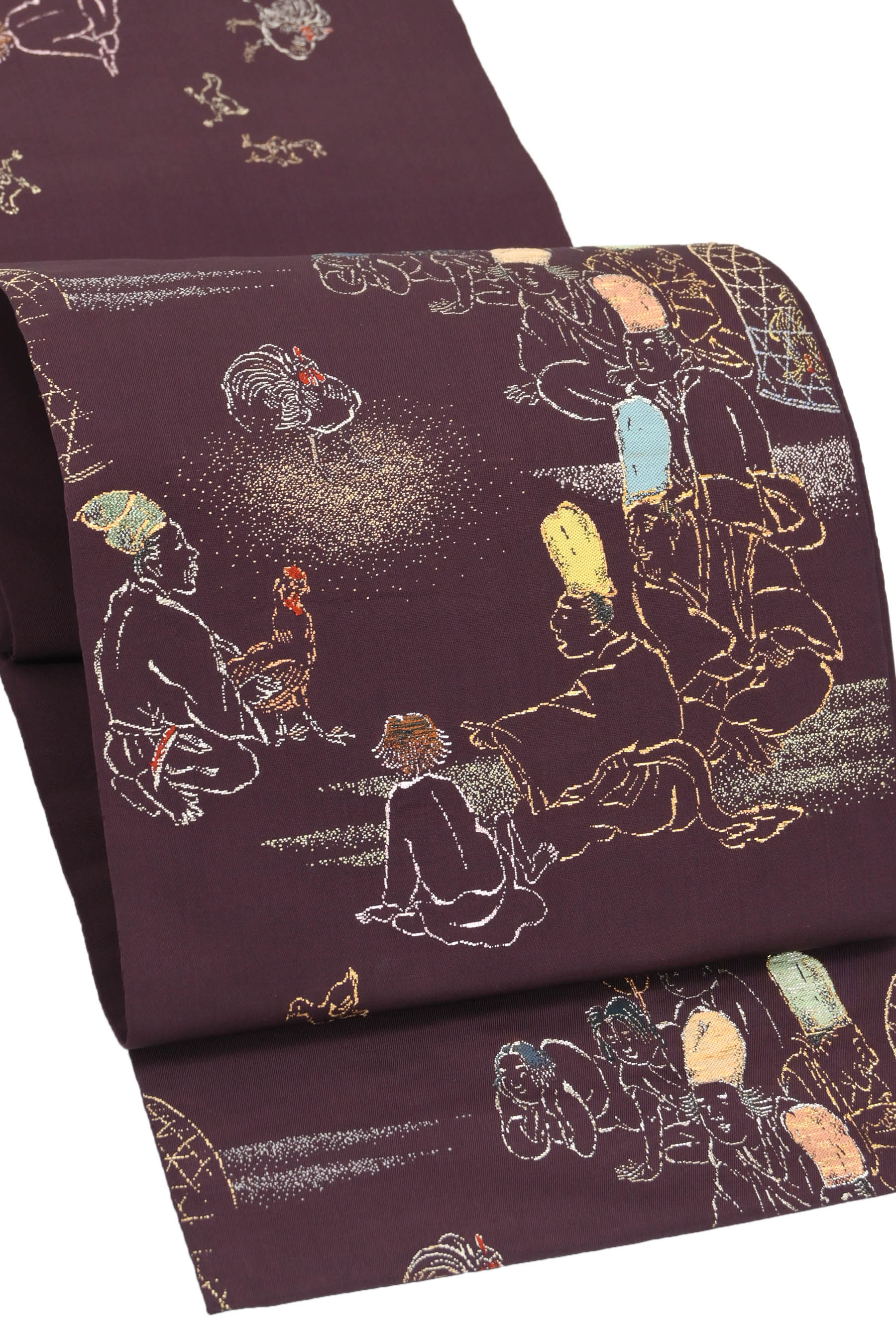 楽天市場】平和屋本店□極上 龍村平蔵製 本袋帯 村千鳥 黒地 逸品