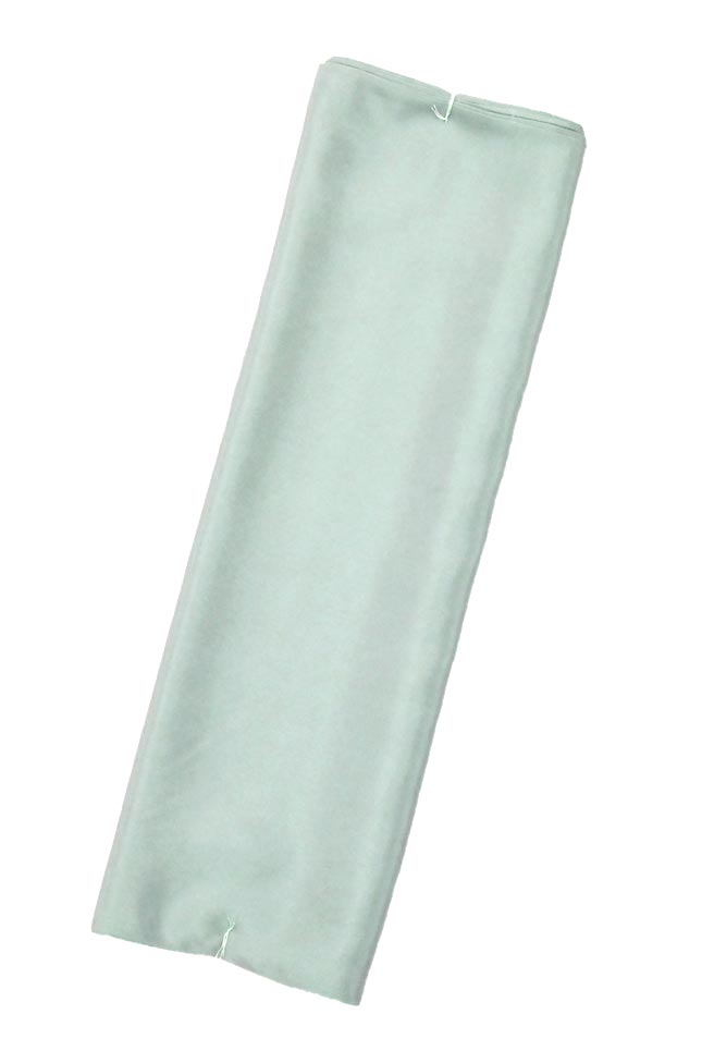 正絹胴裏 正絹 男物胴裏地 37.5cm巾 銀ネズ色