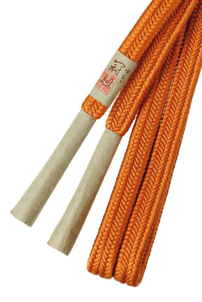 Web限定商品 [お値打ち！] 冠組(ゆるぎぐみ)帯締め (14)遠州茶 (630)｜京都きもの市場 店