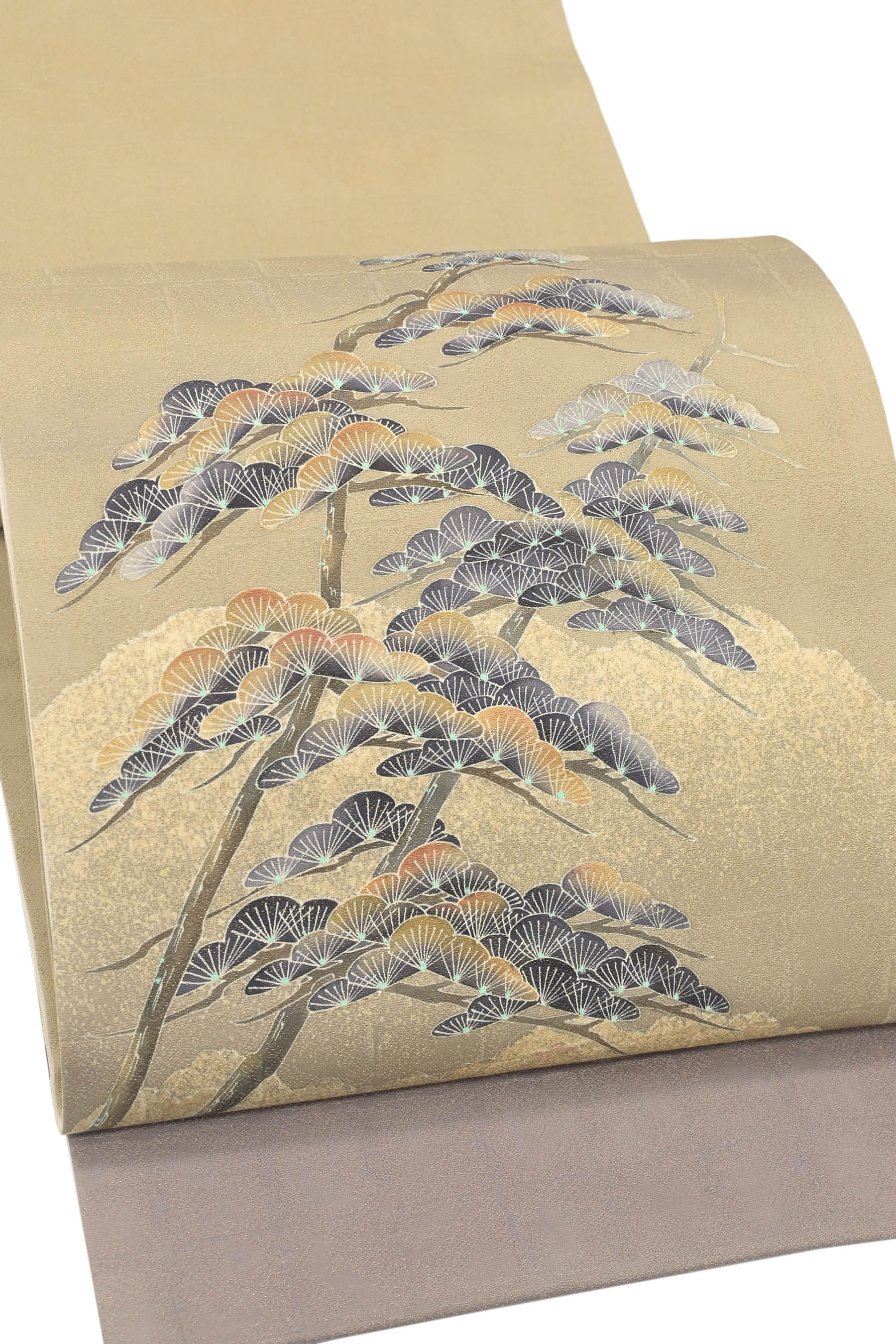 楽天市場】国画会会員 小島悳次郎古代エジプト模様型絵染 開名古屋帯