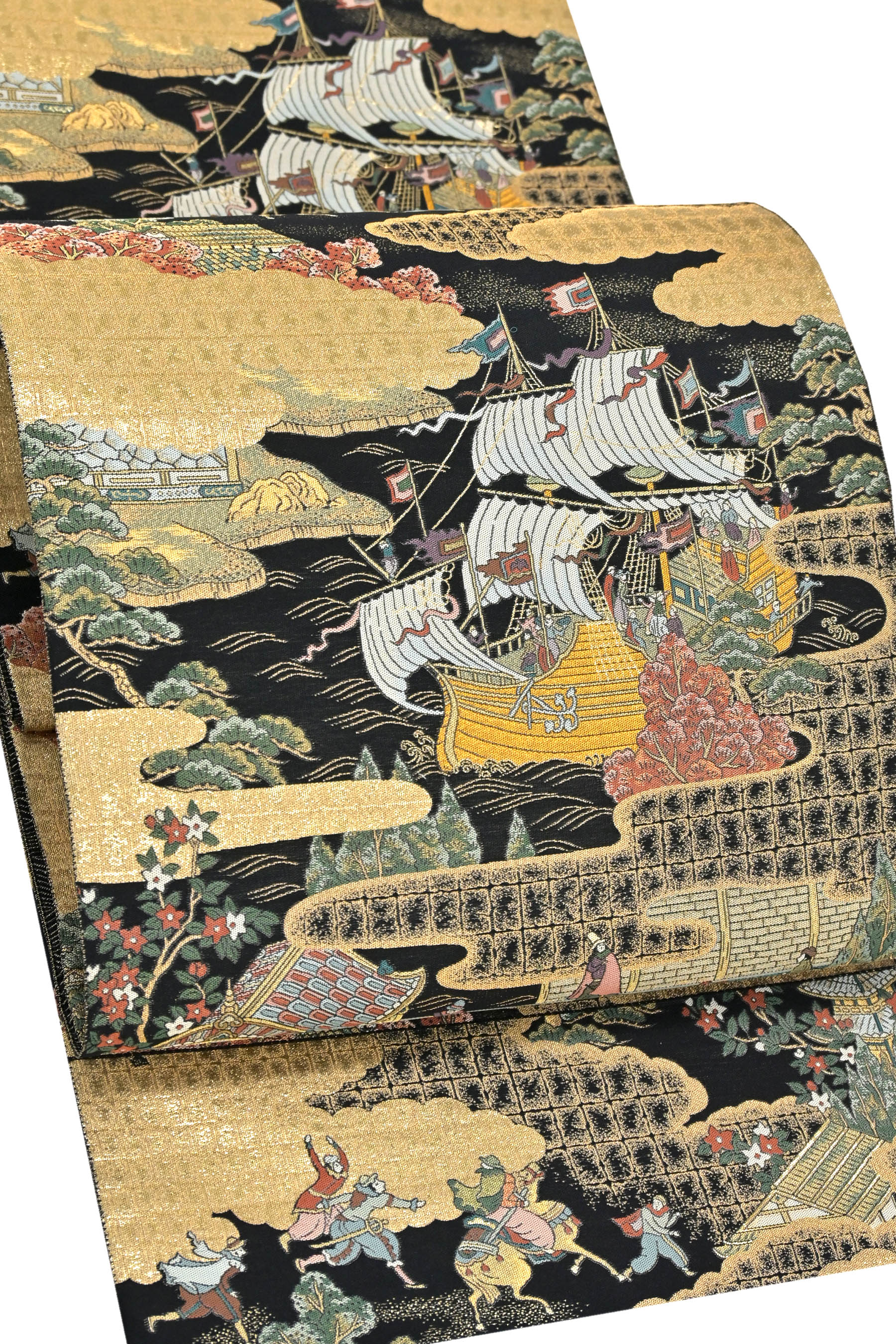 楽天市場】小森草木染工房本場筑前博多織 「ジャバラ紋」八寸名古屋帯