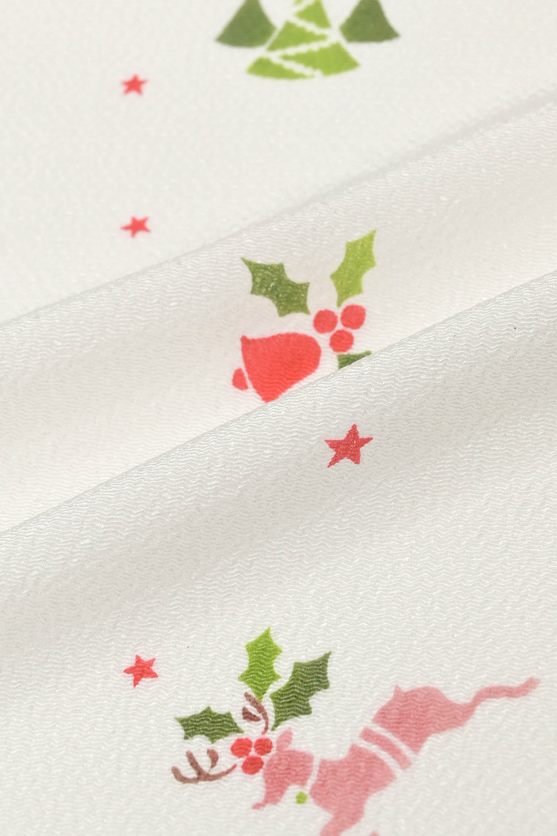 ［　人気商品が再入荷　］ 【京都富小路きねや】 手染め帯揚げ クリスマス柄