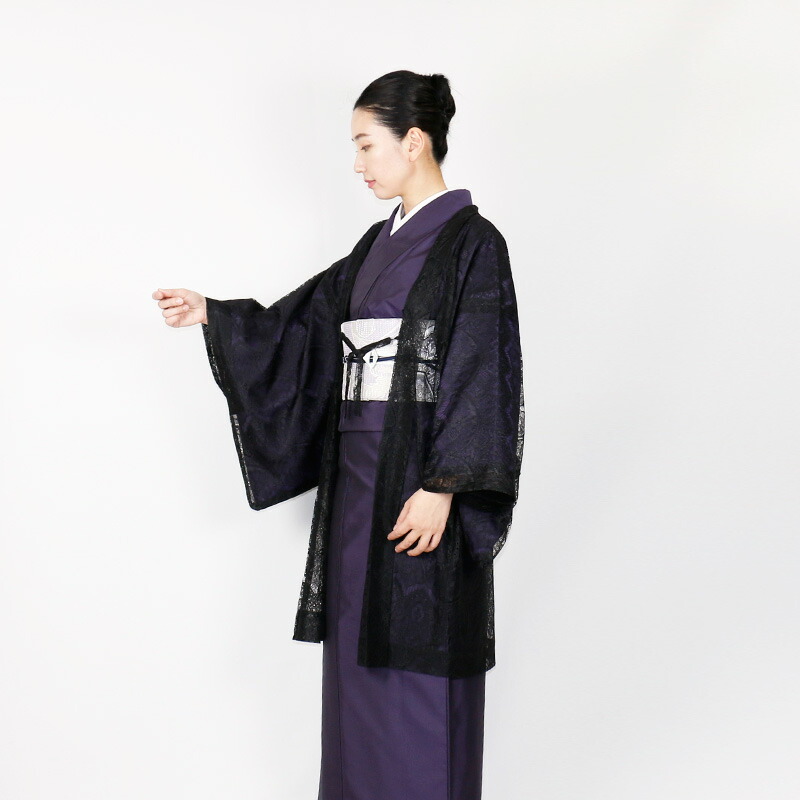 【Kimono_Factory_nono】 スピード競技薄羽織～Grace～ 黒いこと