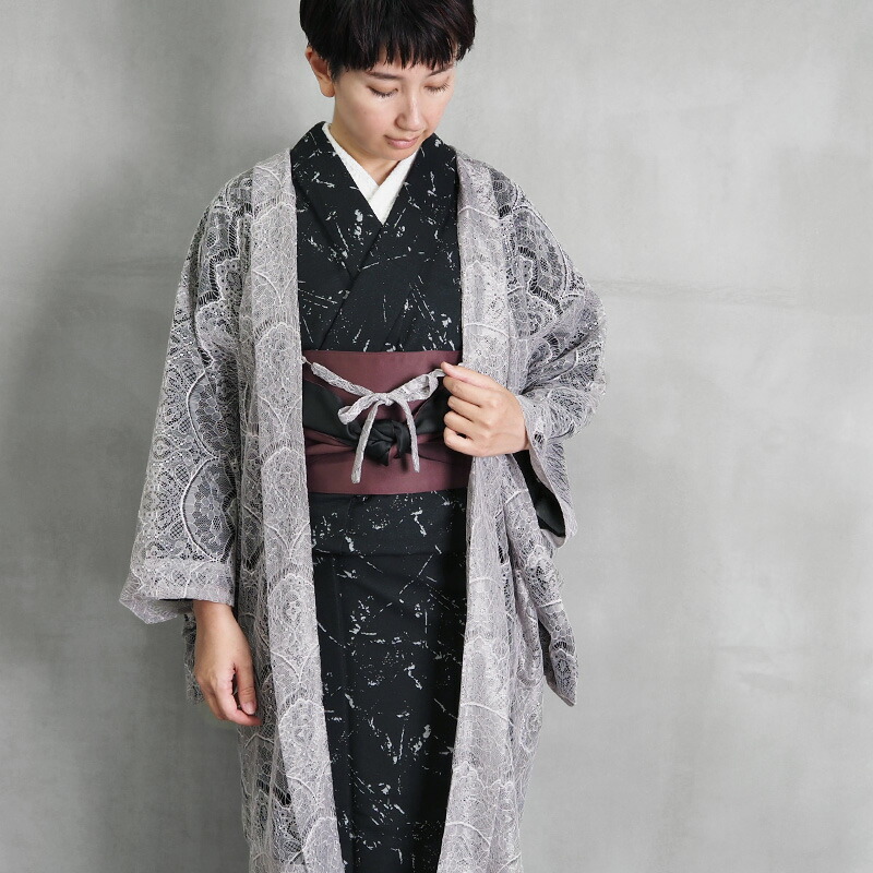 【Kimono_Factory_nono】 スピード競技薄羽織～Grace～ 薄墨色