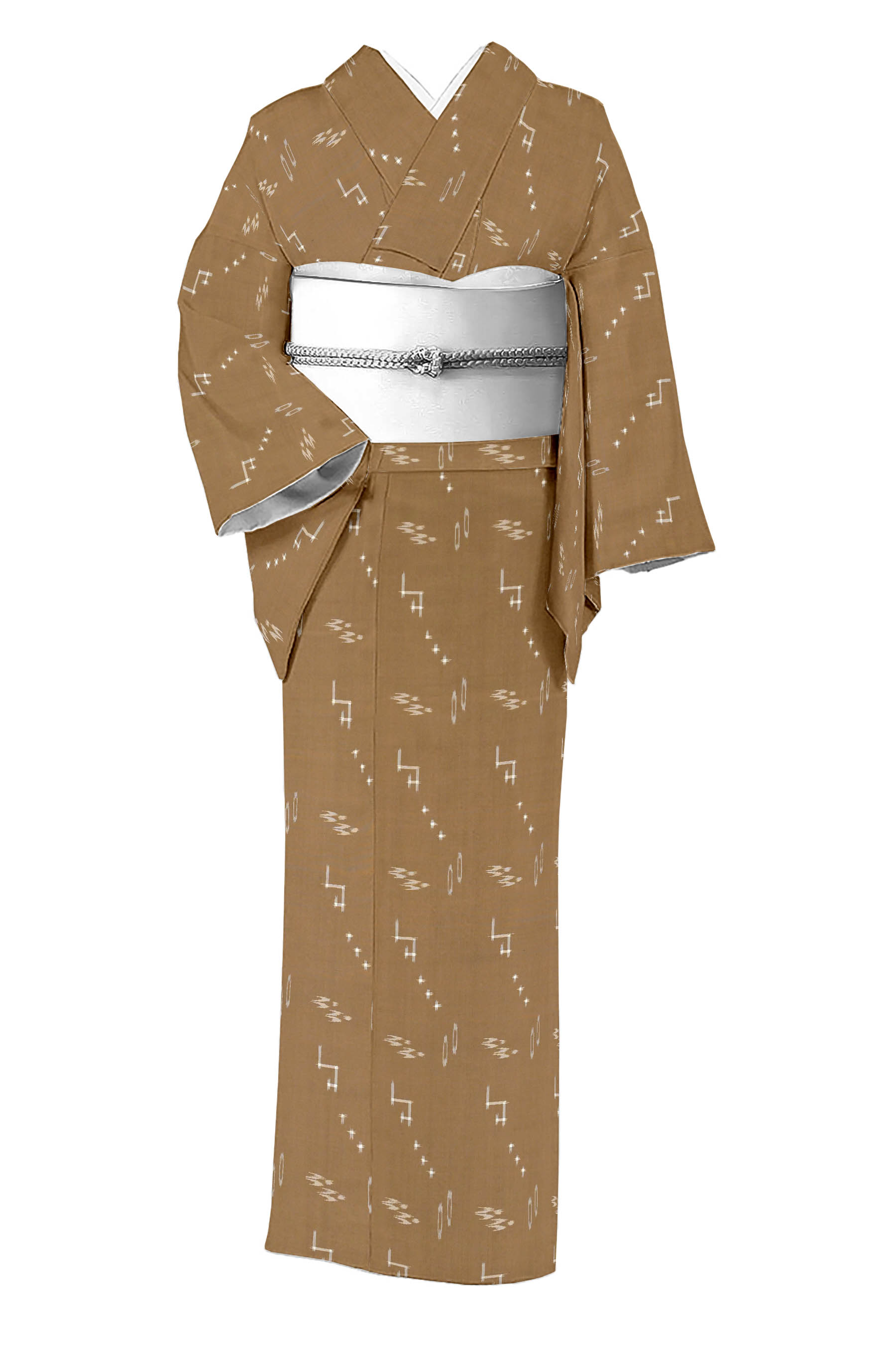 楽天市場】【琉球絣】（仕立上がり・中古美品）「御絵図」粋な着